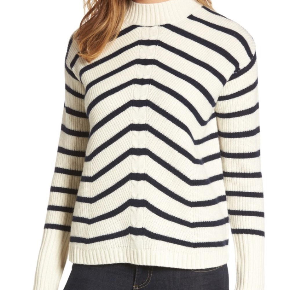 Vineyard Vines cropped Striped Sweater